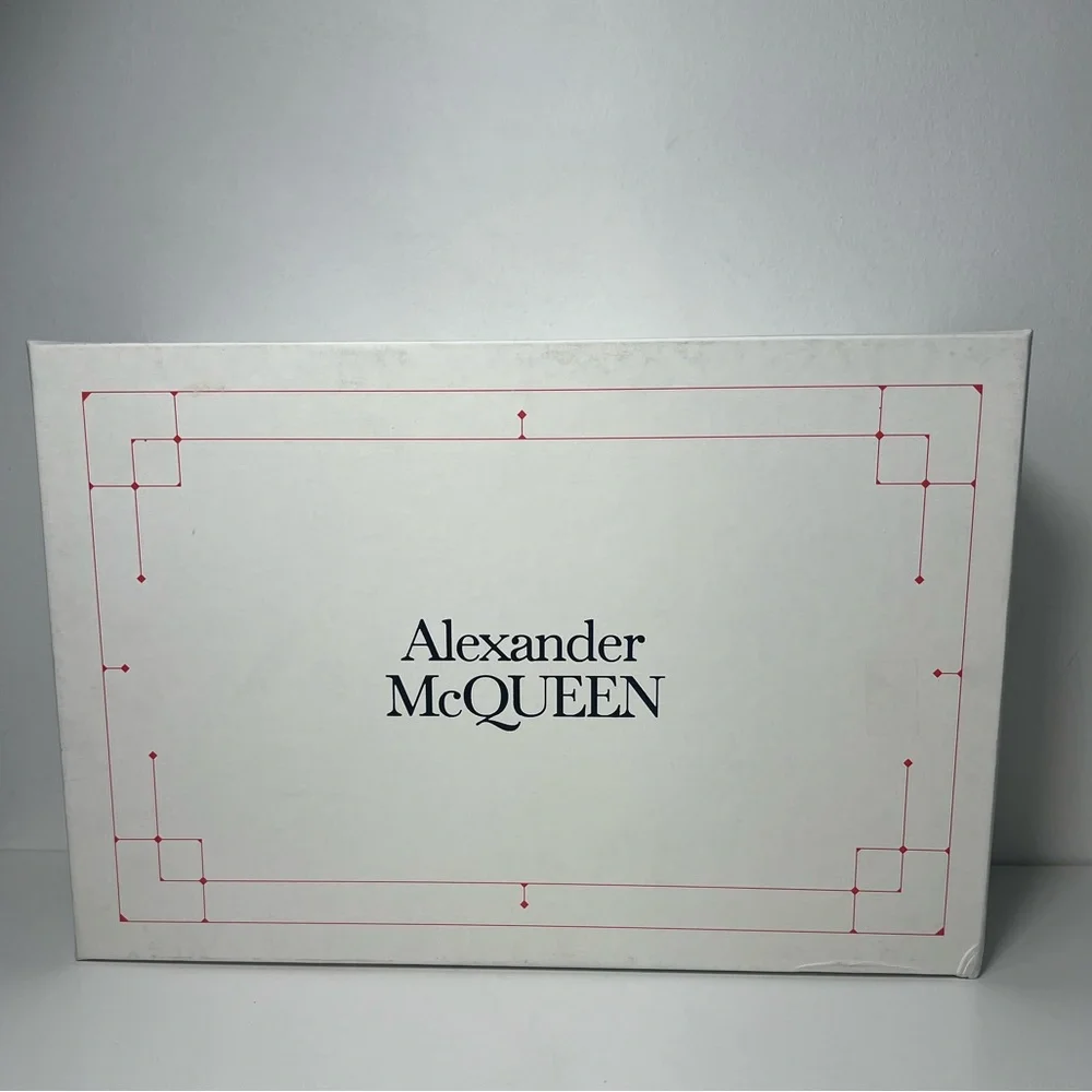 Alexander McQueen AMQ Storage Display Heel Sneaker Sandal Slides Shoebox Box - Picture 2 of 9